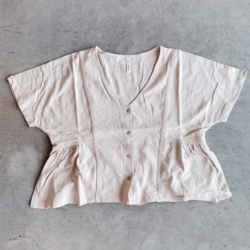 Hattie Button Down Top